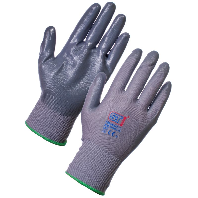 Supertouch Nitrotouch Palm Dipped Gloves 2676-78 - Gloves.co.uk